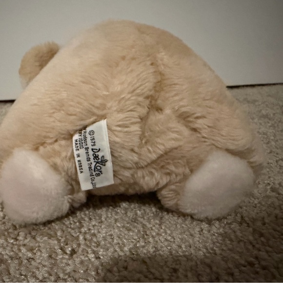 Vintage 1979 Daekor Pot Belly Elephant stuffed animal plush toy - Picture 3 of 4